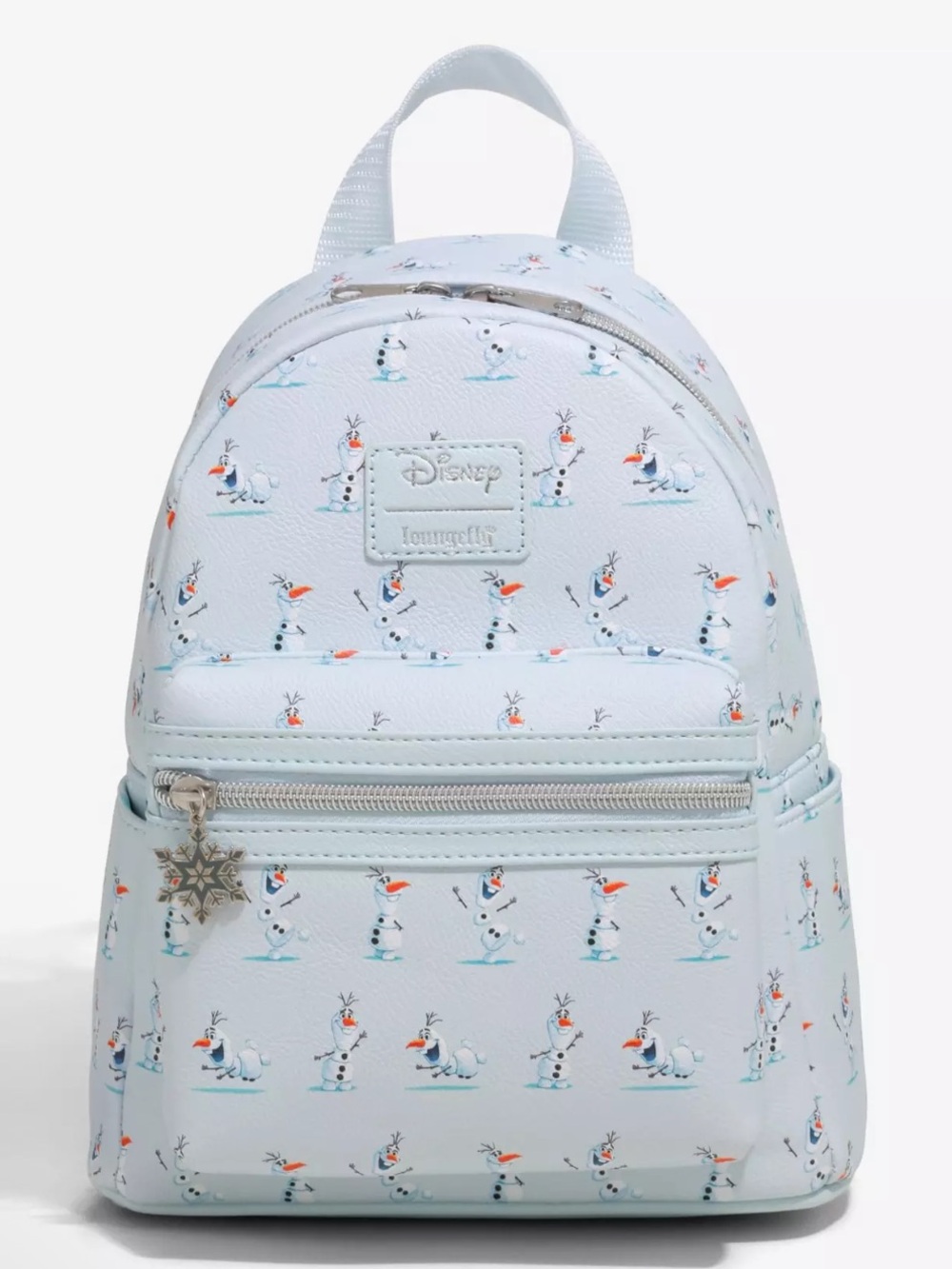 Loungefly Disney Frozen Olaf Mini Backpack Ice Blue *RARE*